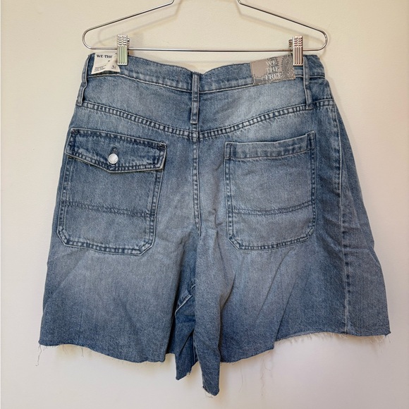 NWT Free People We The Free Boomerang Long Shorts Size 31 - Picture 9 of 13